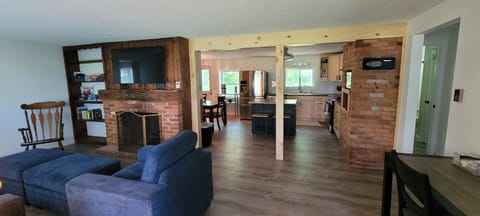 From front door entrance into Living Room