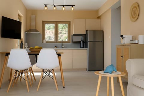 Enjoy meals and family moments in this beautifully lit space.