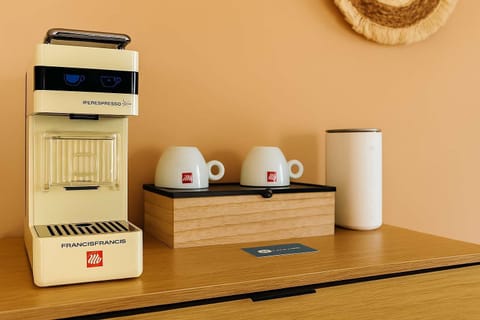 Start your day with your favorite brew in your home away from home.