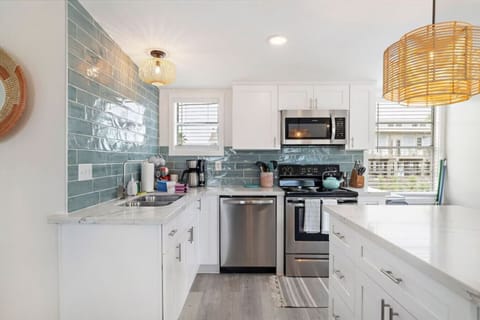 Another angle of the kitchen