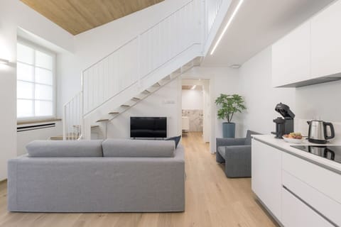 Kitchen, Living Room