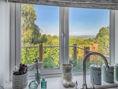 View from kitchen window | Hillside Hideaway, Newnham Forest of Dean