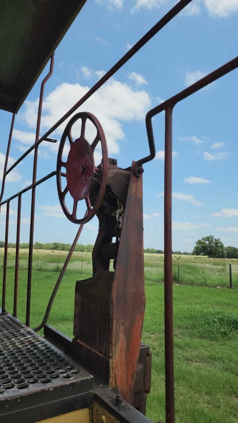 Vintage Train’s Observation Deck: Marvel at stunning Texas vistas from this unique train feature!