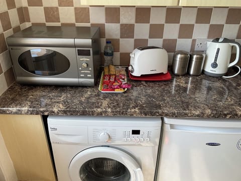 washing machine in the apartment