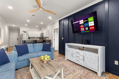 Enjoy the perfect place to rest and watch a movie.