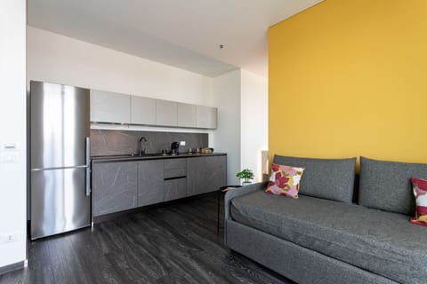 Kitchen, Living Room