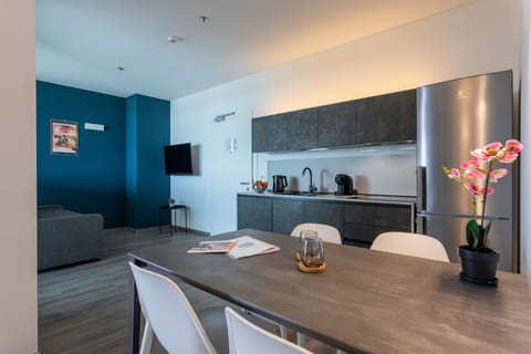 Kitchen, Living Room