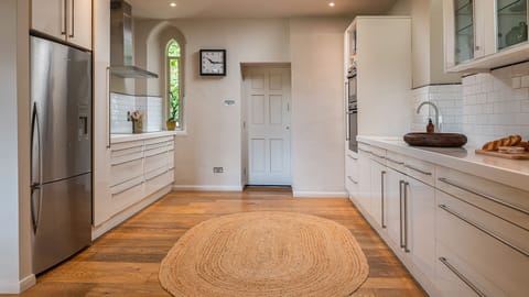 The kitchen is fully-equipped with everything you'll need