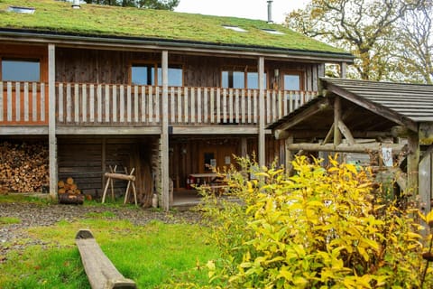 View of the lodge from the generous grounds