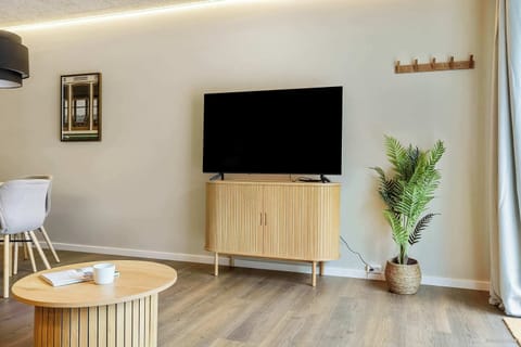 55” Smart TV to ensure that you can stream from your phone and directly from the TV