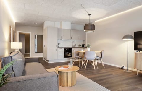 Living and dining area