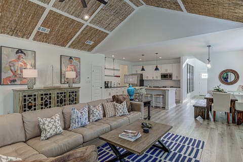 Take advantage of the open concept floor pan