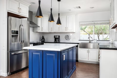 Fully stocked kitchen ready for you!