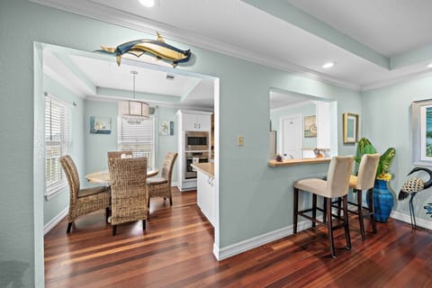 This is the main dining area of the home