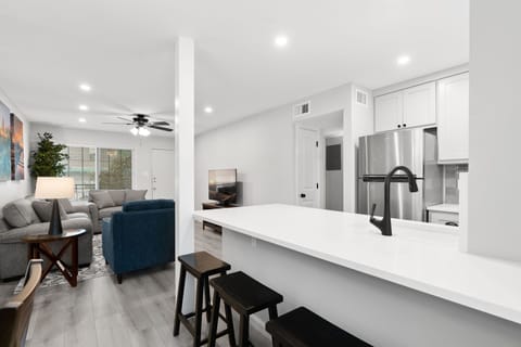 Kitchen and Living Area