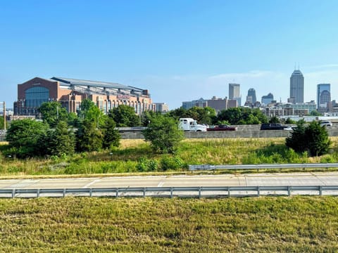 Nice view of Indy downtown. 