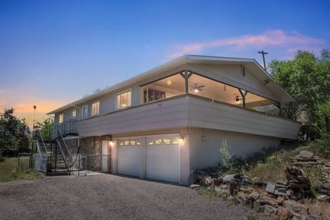 Garage, Indoors, Architecture, Building, House