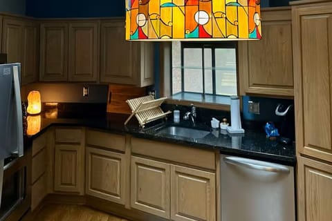 Kitchen: Dishwasher, Kureg & pods, toaster oven, blender, rice cooker, etc.