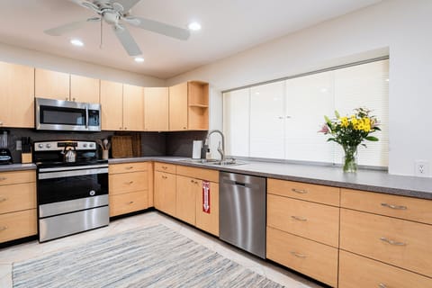 Ample storage for the kitchen