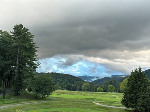 Unobstructed views overlooking the historic Waynesville Golf Course