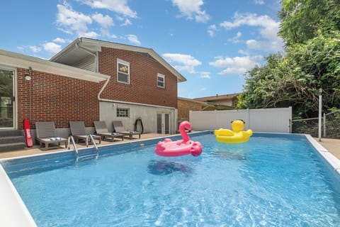 Large in ground pool. 