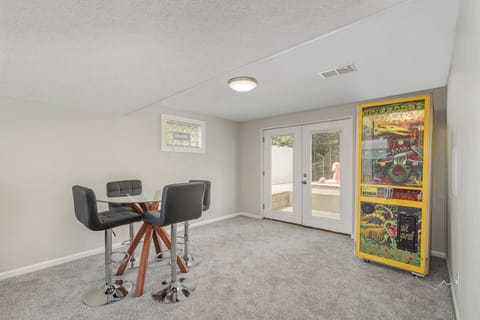 Arcade and game area.