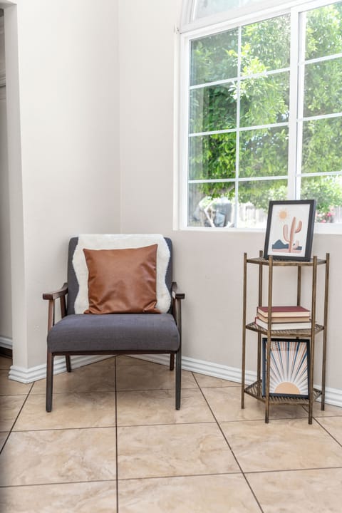 Stylish decor, comfortable seating.