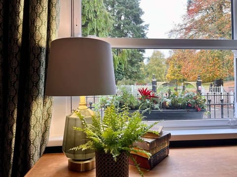 Views from The Green room to the Park