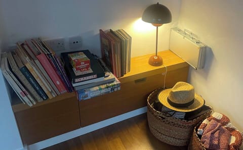 GROUND FLOOR. TV Room with Toys and Games for Adults & Kids.