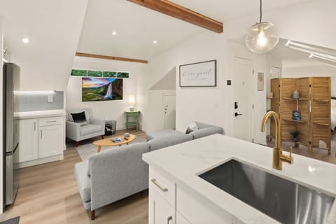 Contemporary comfort meets everyday convenience in this inviting living area