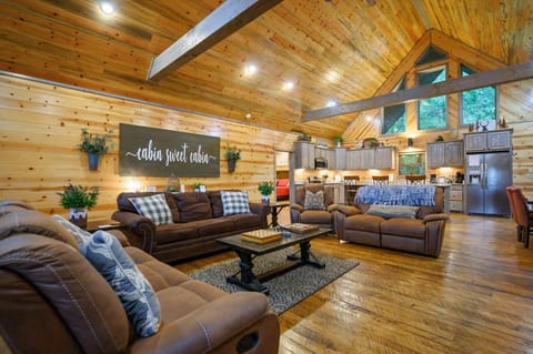 Enjoy the open concept living space 