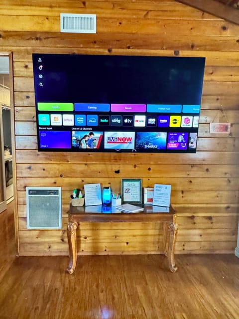 Living Room - 80" Smart TV