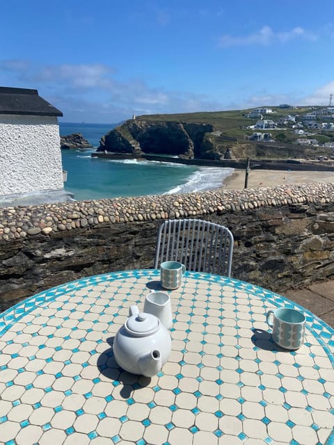 View from private secluded terrace