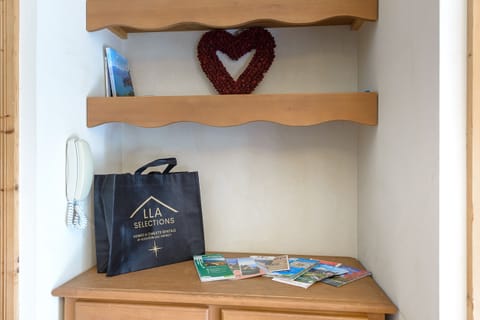 Cabinet with tourist brochures and information,  Duingt