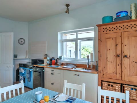 Furniture, Kitchen, Cabinetry, Flooring, Interior Design, Kitchen Appliance, Wood, Major Appliance, Countertop, Ceiling