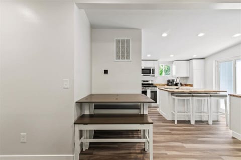 Kitchen table with benches
