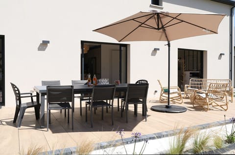 South-west facing terrace