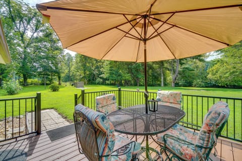 Townsend Vacation Rental | 2BR | 1BA | Steps Required | 1,100 Sq Ft