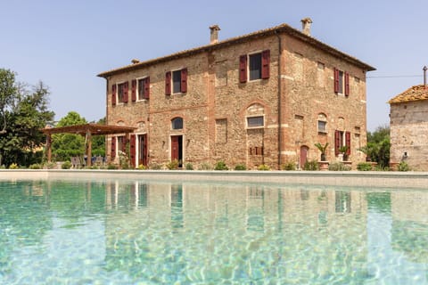 Estate, Swimming Pool, Hacienda, Brick, Farmhouse, Villa, Historic House, Mansion, Eco Hotel, Backyard