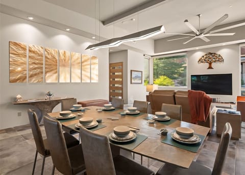 Dining table to seat 8 guests