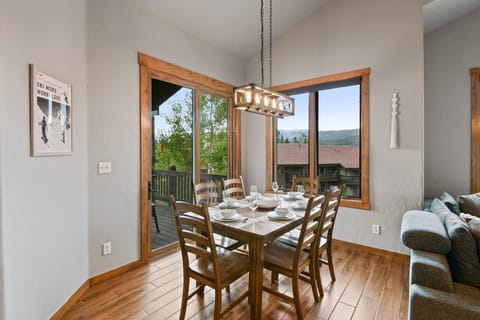 Dining Area With Mountain Views