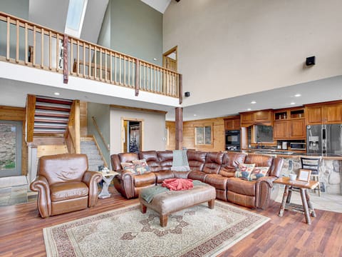 It's the perfect place to relax after a long day of alpine adventures.