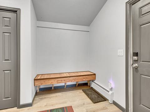 Take a seat and tie those hiking boots!