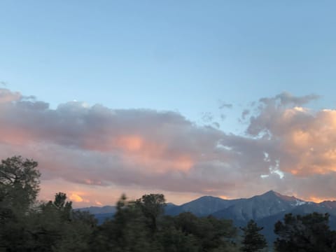 Sunset from west deck