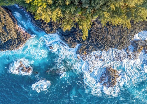 Ocean and Queen's Bath