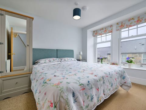 Furniture, Bed, Interior Design, Bedroom, Floor, Flooring, Wall, Bedding, Room, Bed Sheet