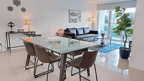 Dining room and living room