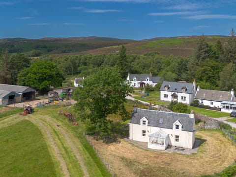 Grass, House, Cottage, Roof, Shrub, Home, Rural Area, Landscape, Highland, Grassland