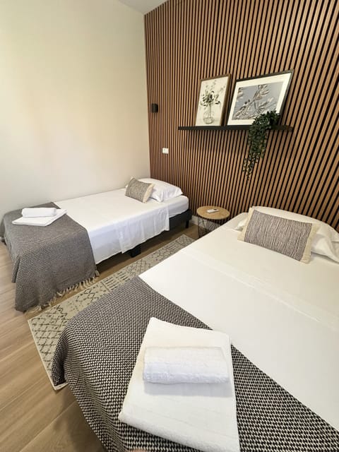 Third bedroom with two twin size beds