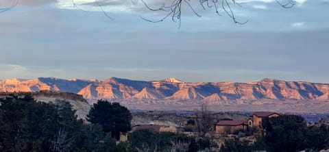 View from the side of the house